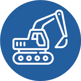 Icono de servicio de Construcción de proyectos